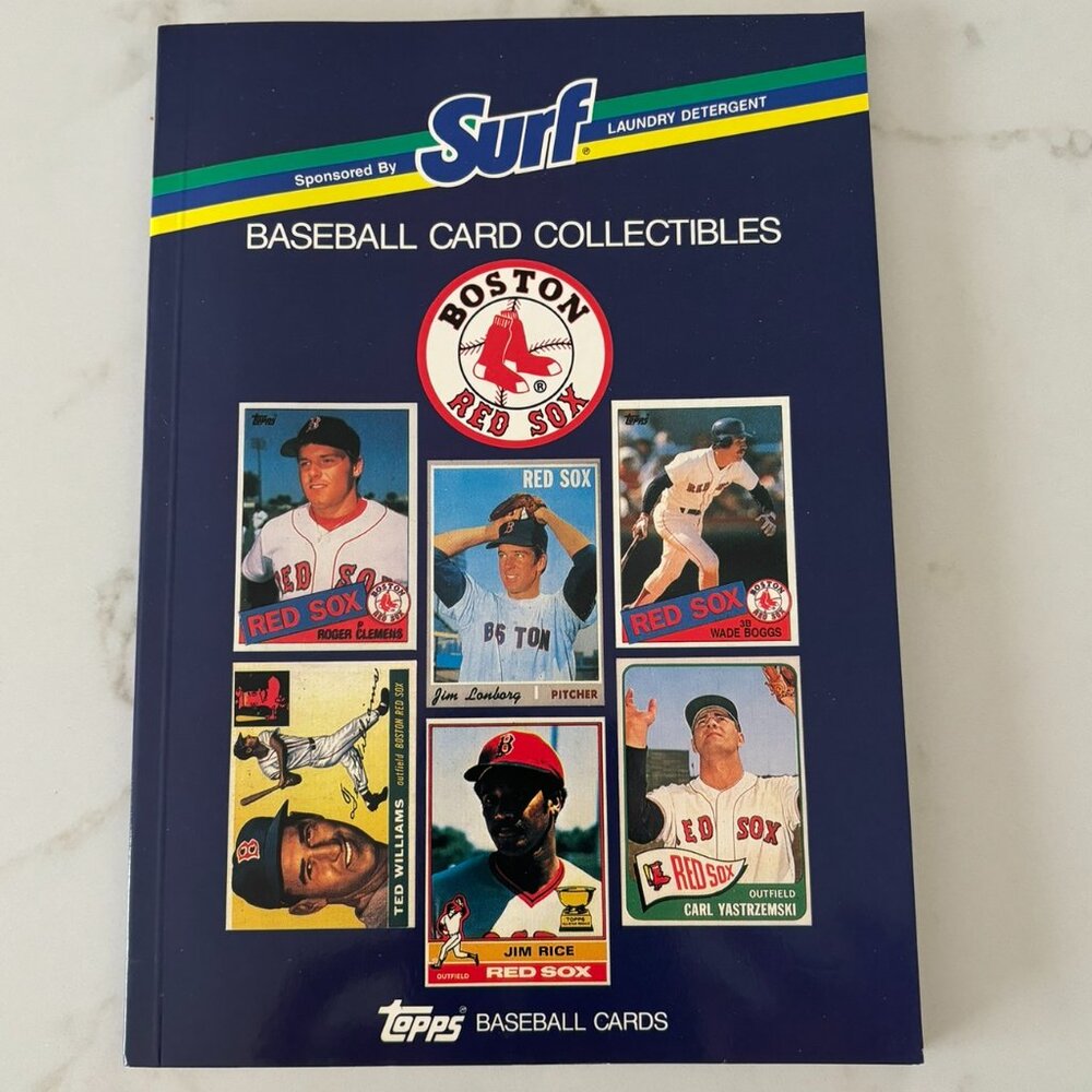 Book Boston Red Sox Baseball Card Collectables Surf Topps 1952 to 1982